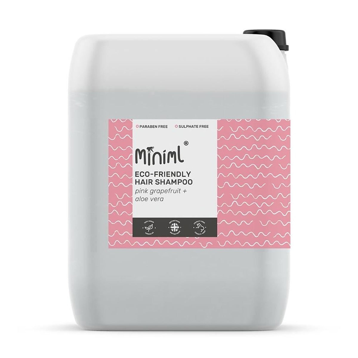 Miniml Natural Closed Loop Hair Shampoo Pink Grapefruit 20L Refill