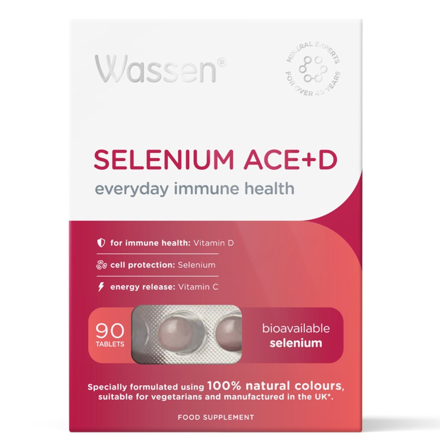 Wassen Selenium ACE+D 90 Tablets