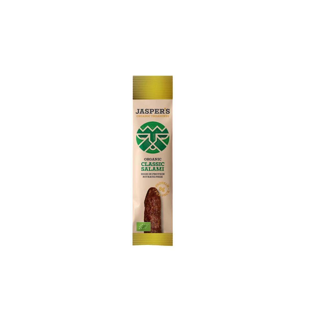 Jaspers Organic Treasures Jasper's Organic Classic Salami 25g - 2 Pack