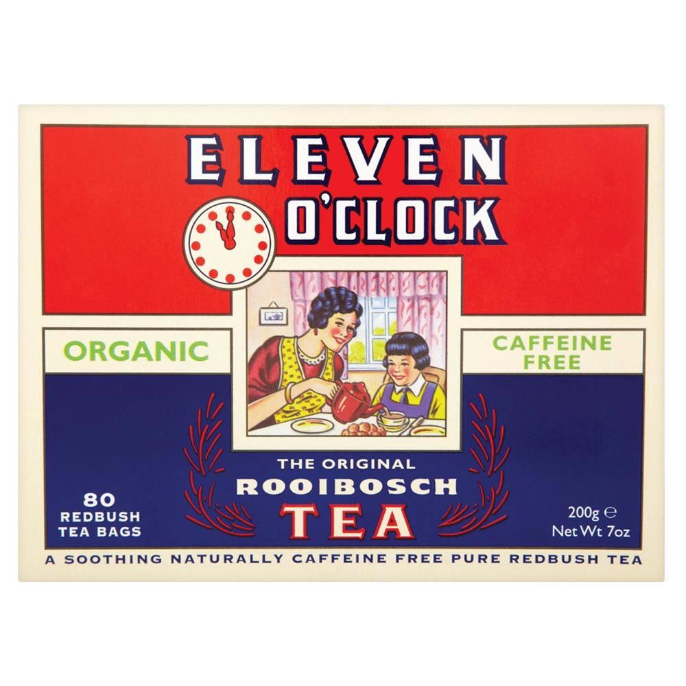 Eleven O'clock Organic Rooibosch 80 tea bags