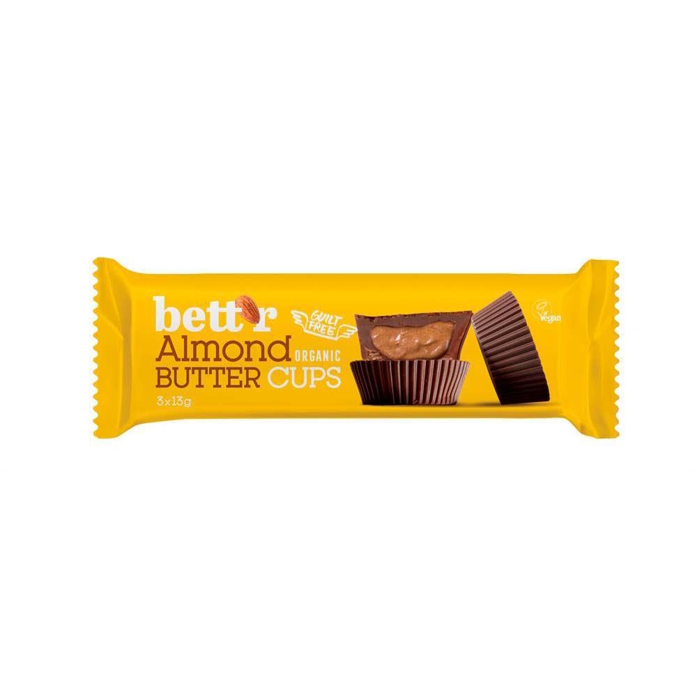 Bettr Nut Butter Cups with Almond 39g - 12 Pack