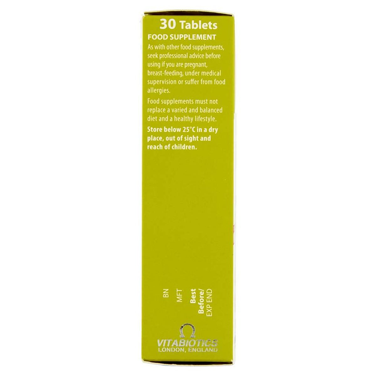 Vitabiotics Ultra Green Tea 180mg Extract - 30 Tablets - image 3