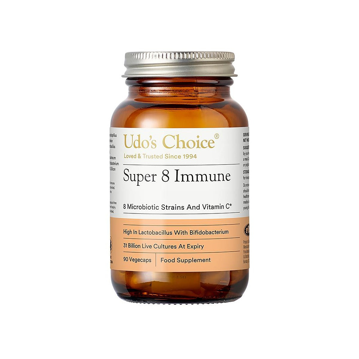 Udos Choice Super 8 Immune - 90 Vegecaps