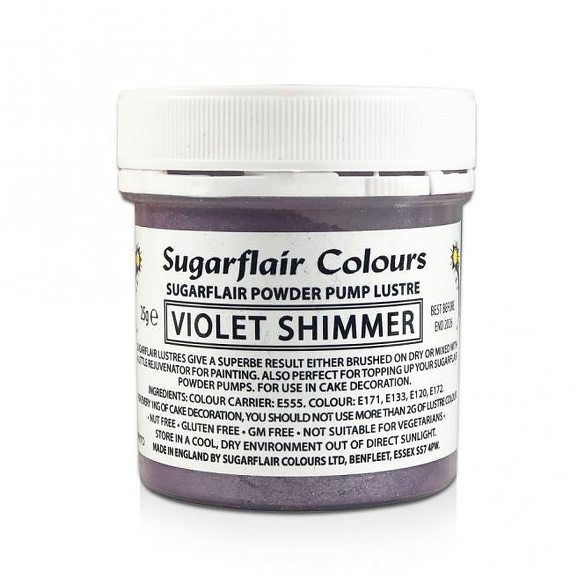 Sugarflair Powder Pump Lustre Refill 25g - All Colours - image 6