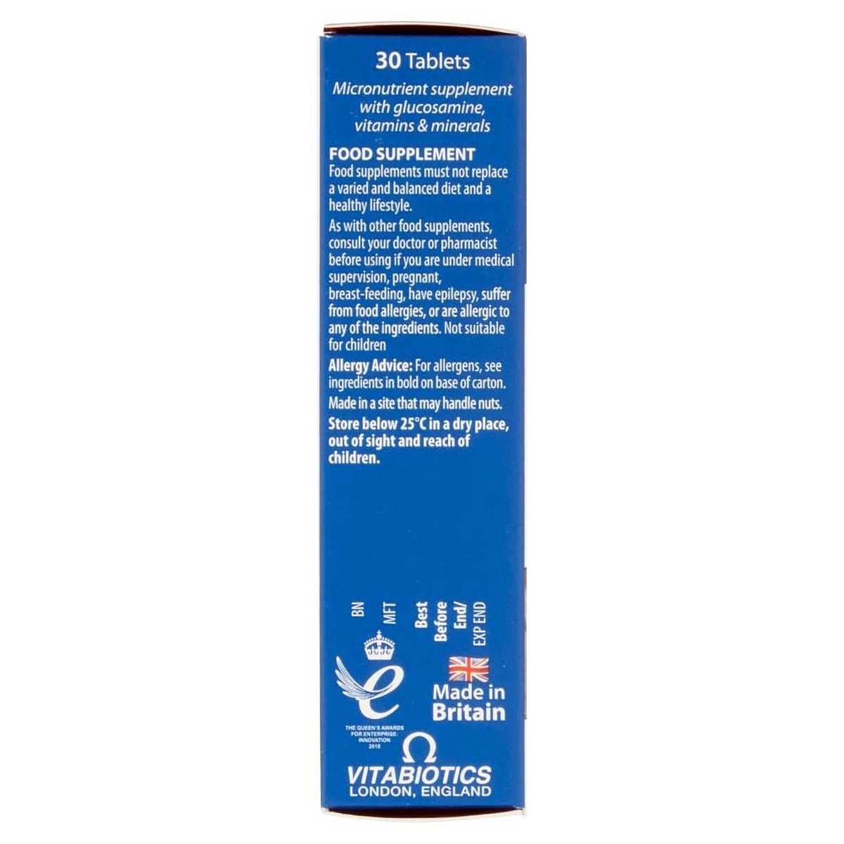 Vitabiotics Jointace Collagen - 30 Tablets - image 3
