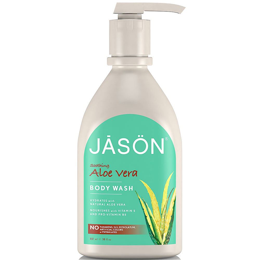 Jason Aloe Vera Satin Body Wash with Pump 887ml