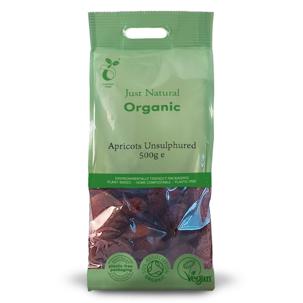 Just Natural Organic Organic Apricots Unsulphured 500g