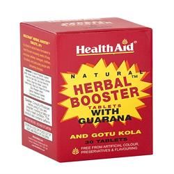 HealthAid Herbal Booster with Guarana 30 Tablets