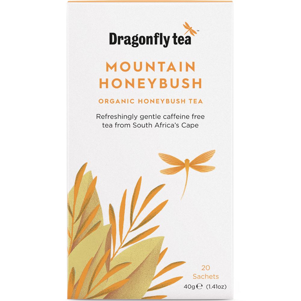 Dragonfly Tea Organic Mountain Honeybush Tea 20 Tea bags