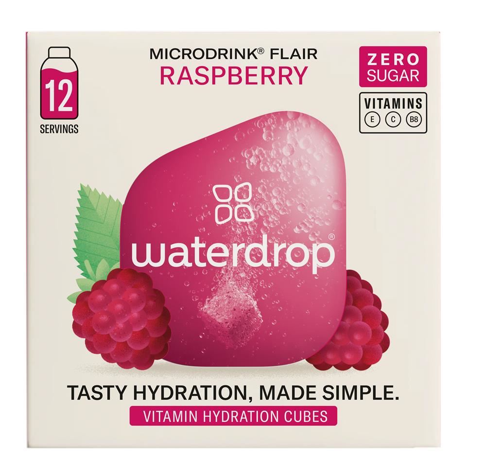 Waterdrop Raspberry Microdrink - Hydration Cubes 12 capsules