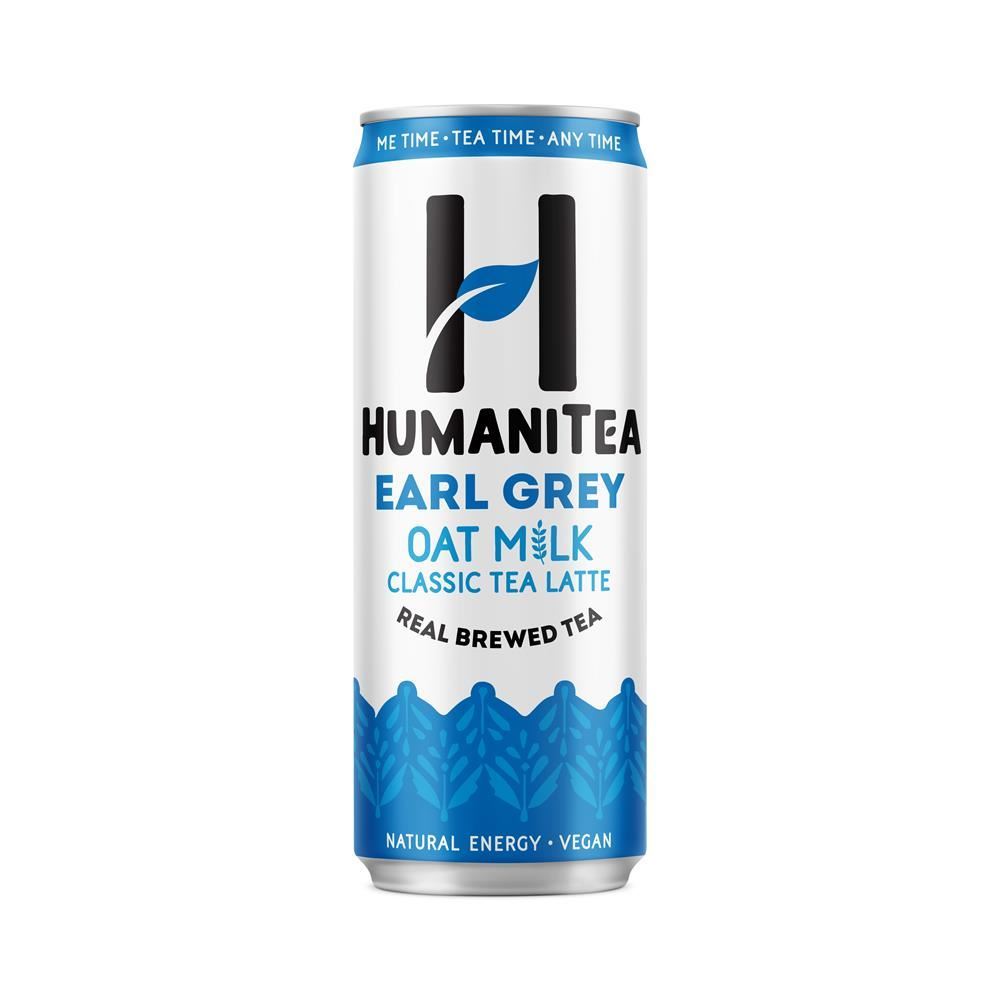 HumaniTea Earl Grey Oat Milk Classic Tea 250ml - 6 Pack