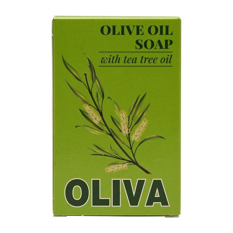 Oliva Pure Olive Oil Soap With Tea Tree Oil - 100g