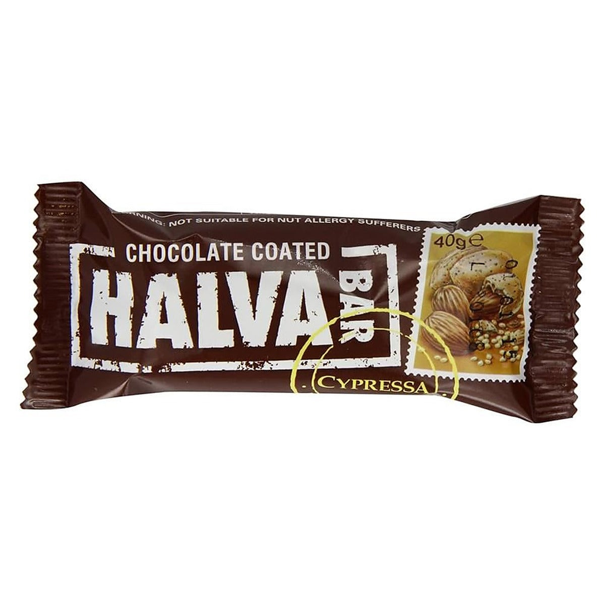 Cypressa Chocolate Halva Bars 40g