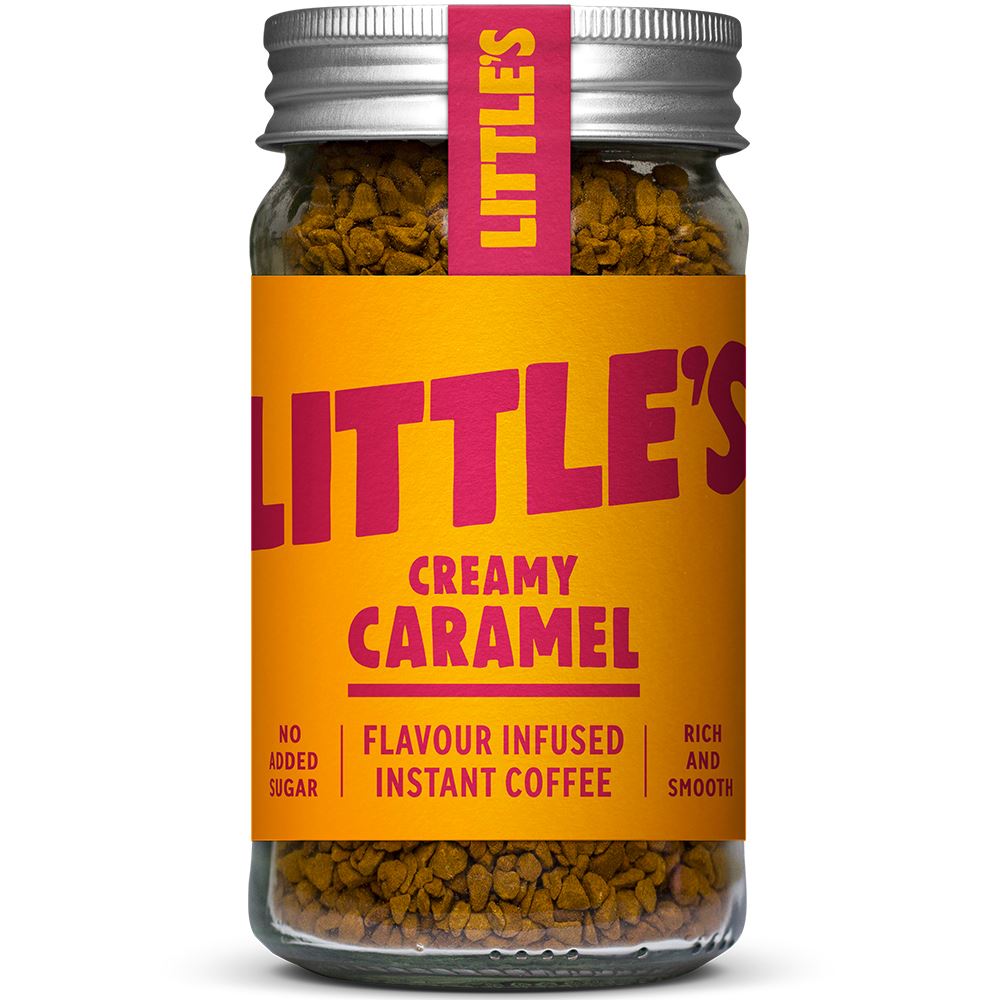 Little's instant coffee infused with the taste of creamy caramel 50g