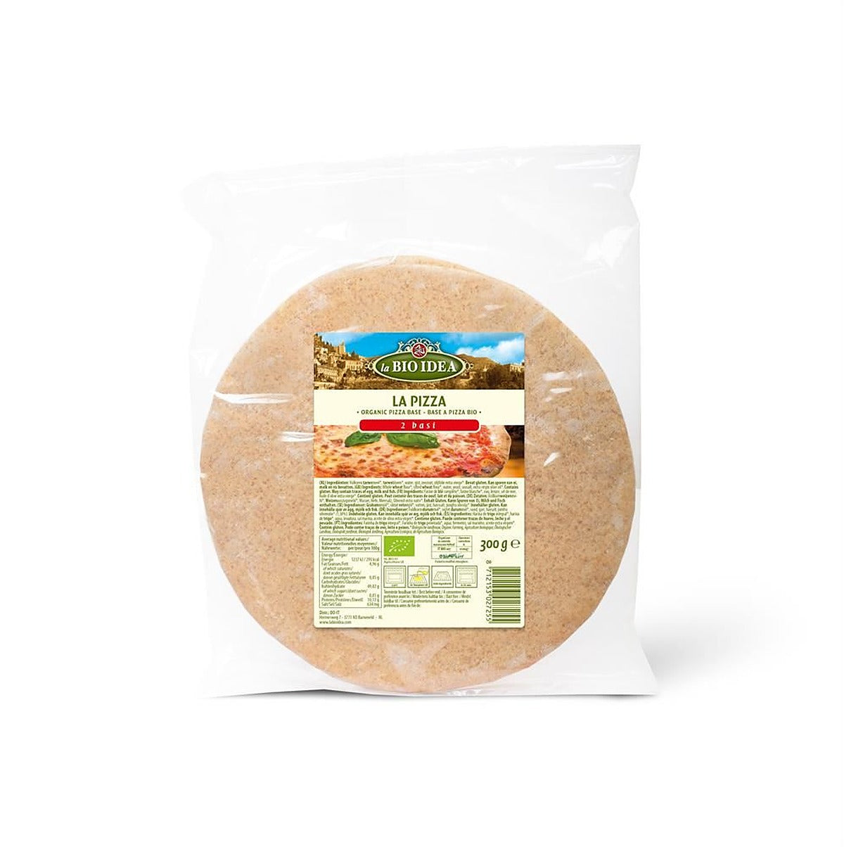 La Bio Idea Organic Pizza Base 2 piece