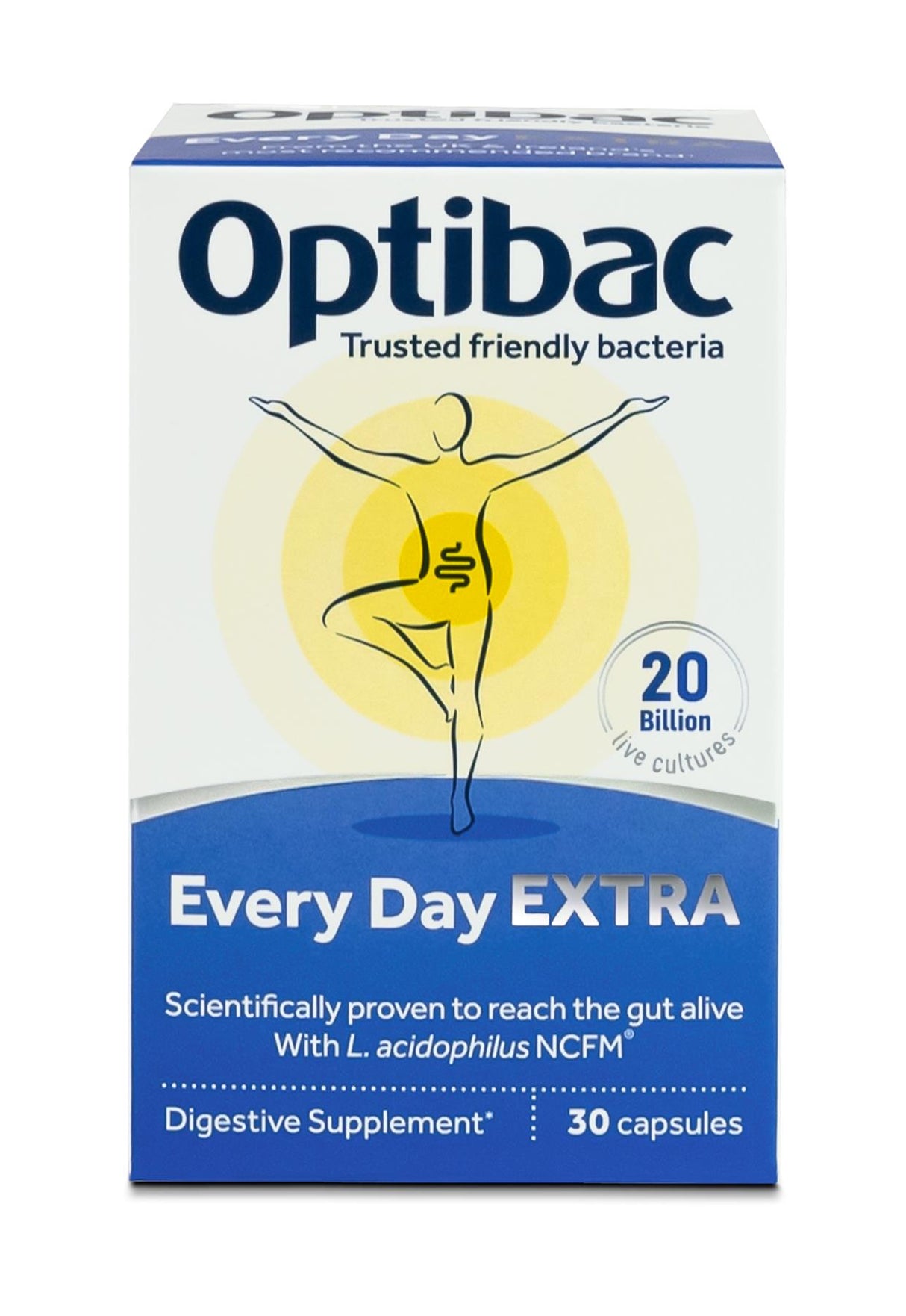 OptiBac Probiotics | For Every Day Extra Strength | 30 -90 Capsules