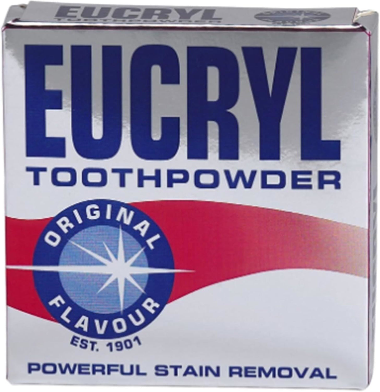 Eucryl Original Flavour Toothpowder 50g - Pack of 6