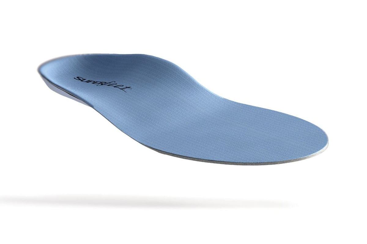 Superfeet Premium Insole Blue Foot Arch Support Trim to Fit Run Hike Casual Shoe - image 6