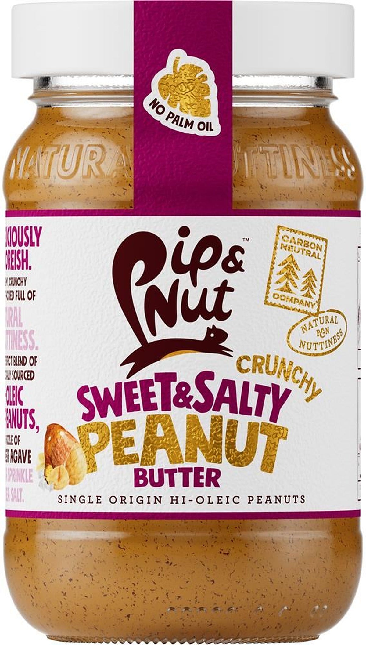 Pip and Nut Sweet and Salty Crunchy Peanut Butter 300g