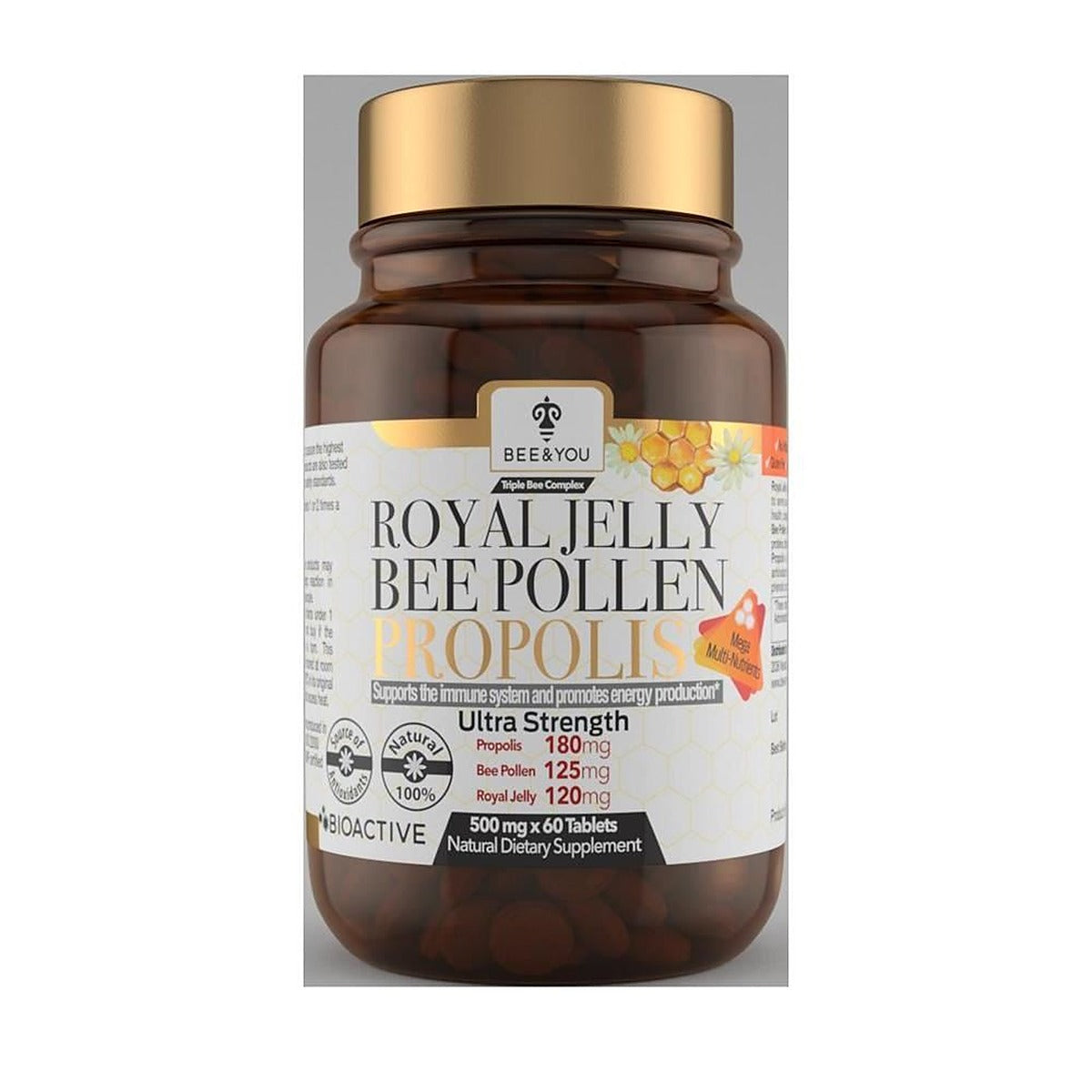 Bee and You Bee&You Pollen Propolis Royal Jelly Tablets 60 tablets