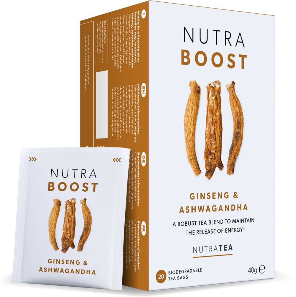 Nutratea Nutra Boost Tea 20 Herbal Tea Bags