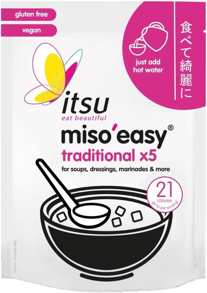 Itsu Miso'easy Traditional Instant Miso Paste 105g (5x21g Sachets)