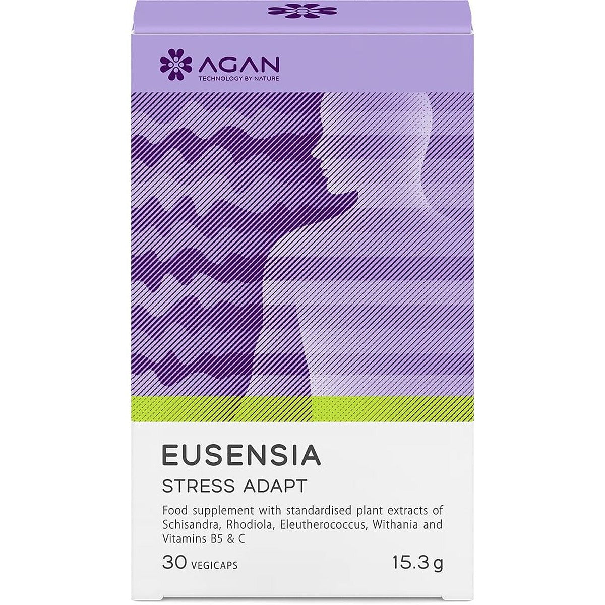 AGAN EUSENSIA Stress Adapt 30 capsules