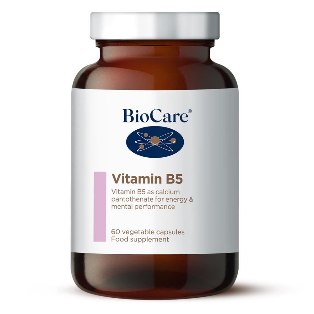 Biocare Vitamin B5 60 Capsules