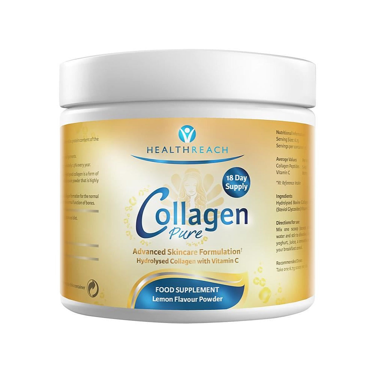 Healthreach Collagen Flavour Powder 120g