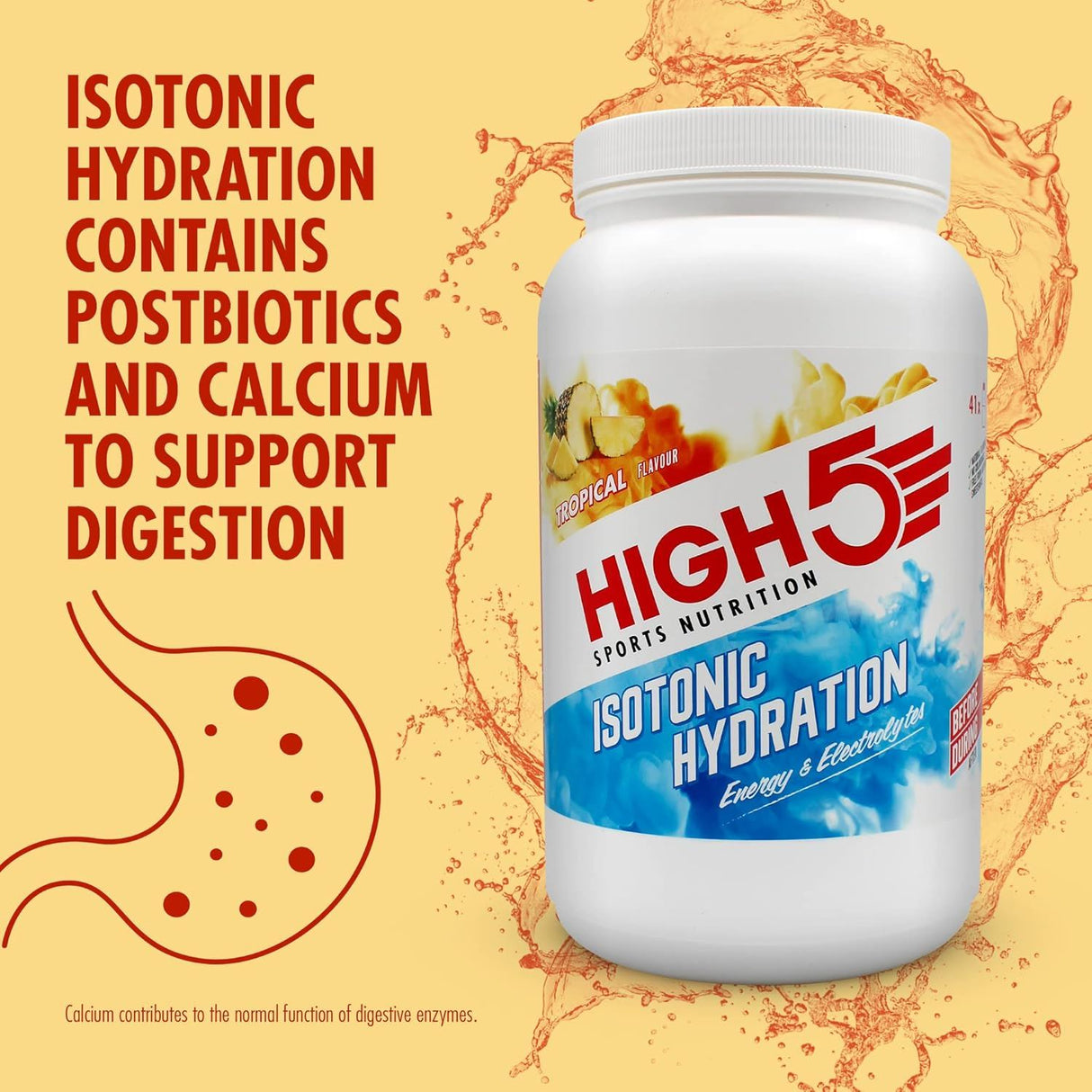 High 5 Isotonic Hydration 1.23kg - Tropical