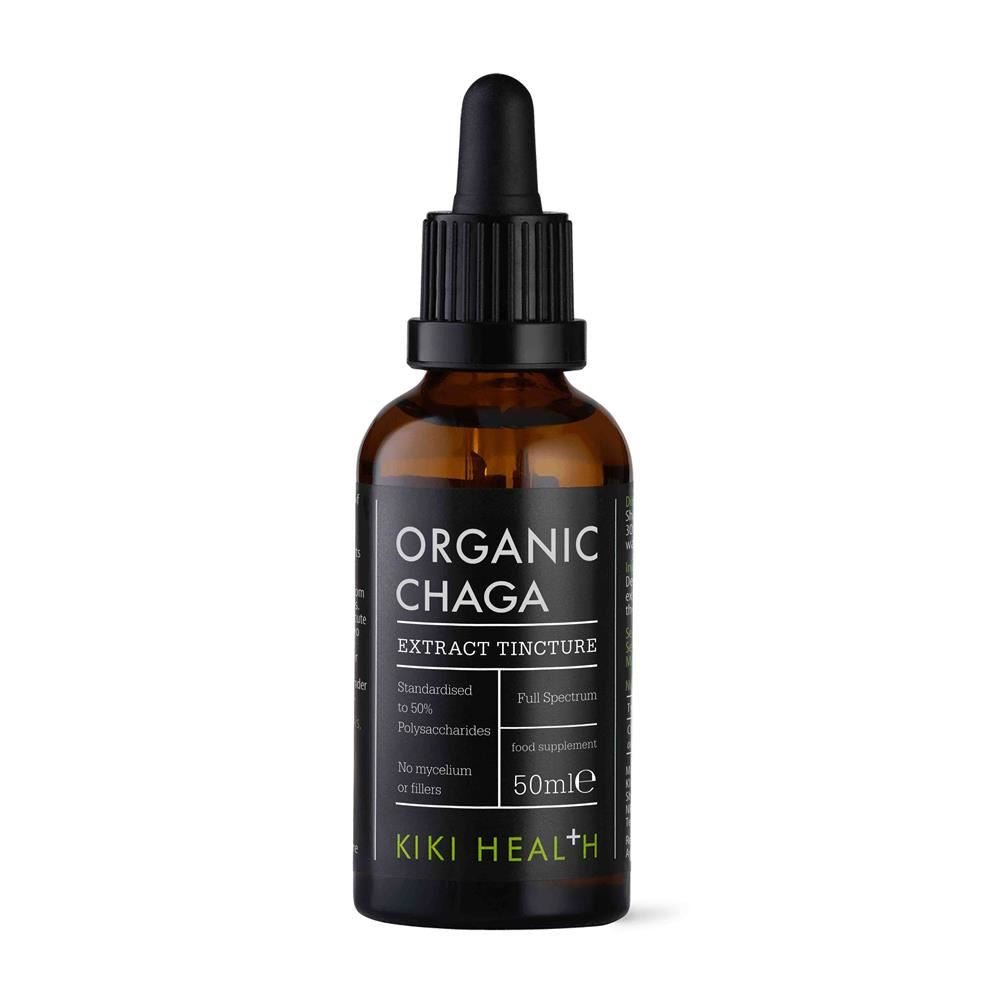 KIKI Health Organic Chaga Extract Tincture - 50ml