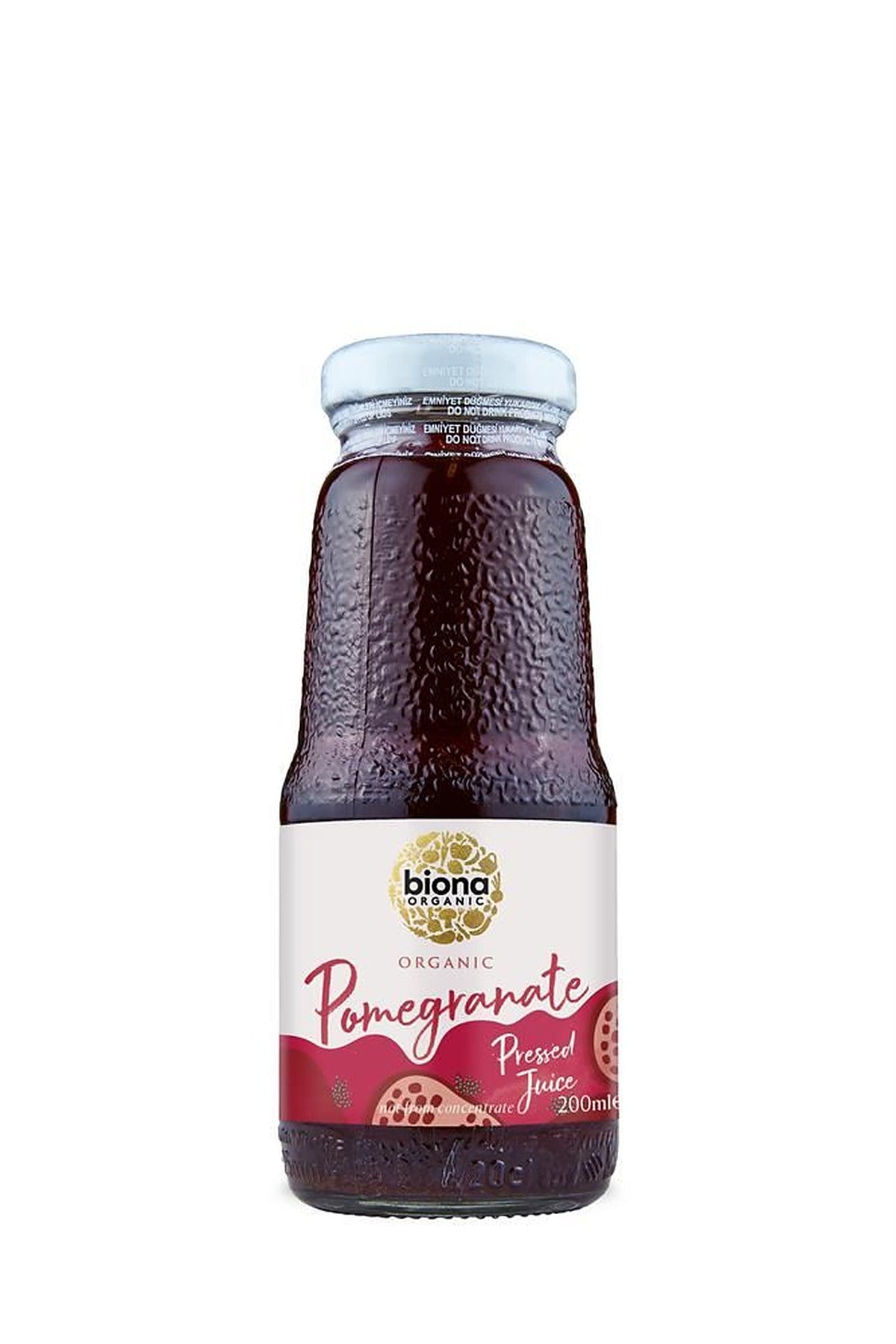 Biona Org Pomegranate Juice Pure 200ml