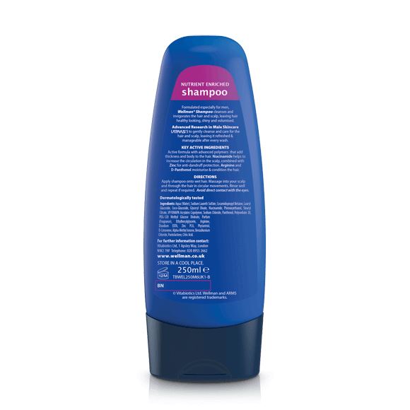 Vitabiotics Wellman Shampoo - 250ml