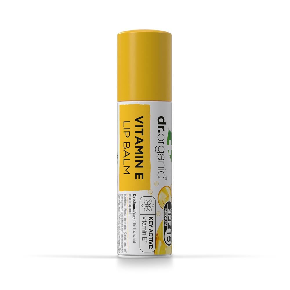 Dr Organic Vitamin E Lip Balm 57ml - 16 Pack