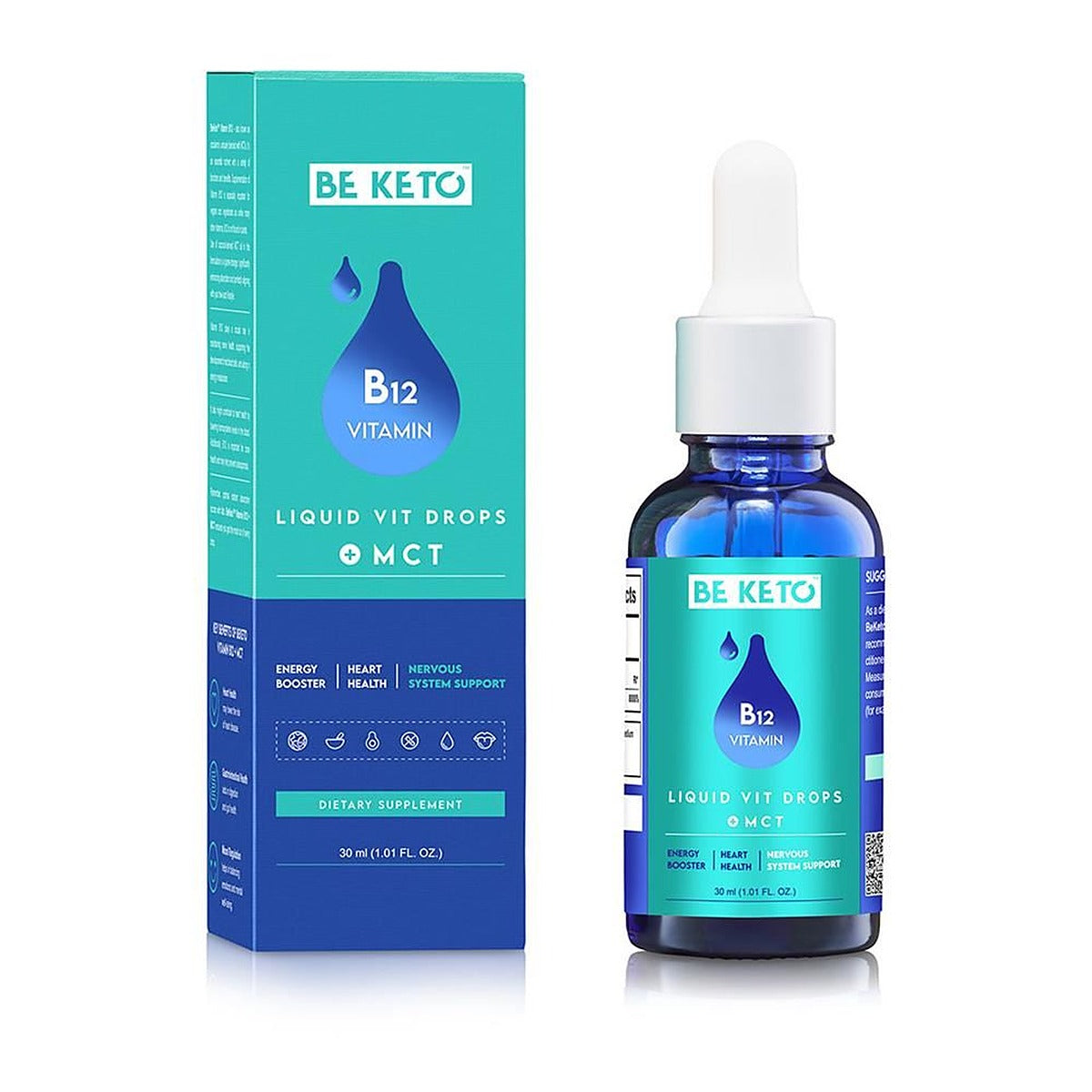 BeKeto Vitamin B12 in Drops + MCT Oil 30ml