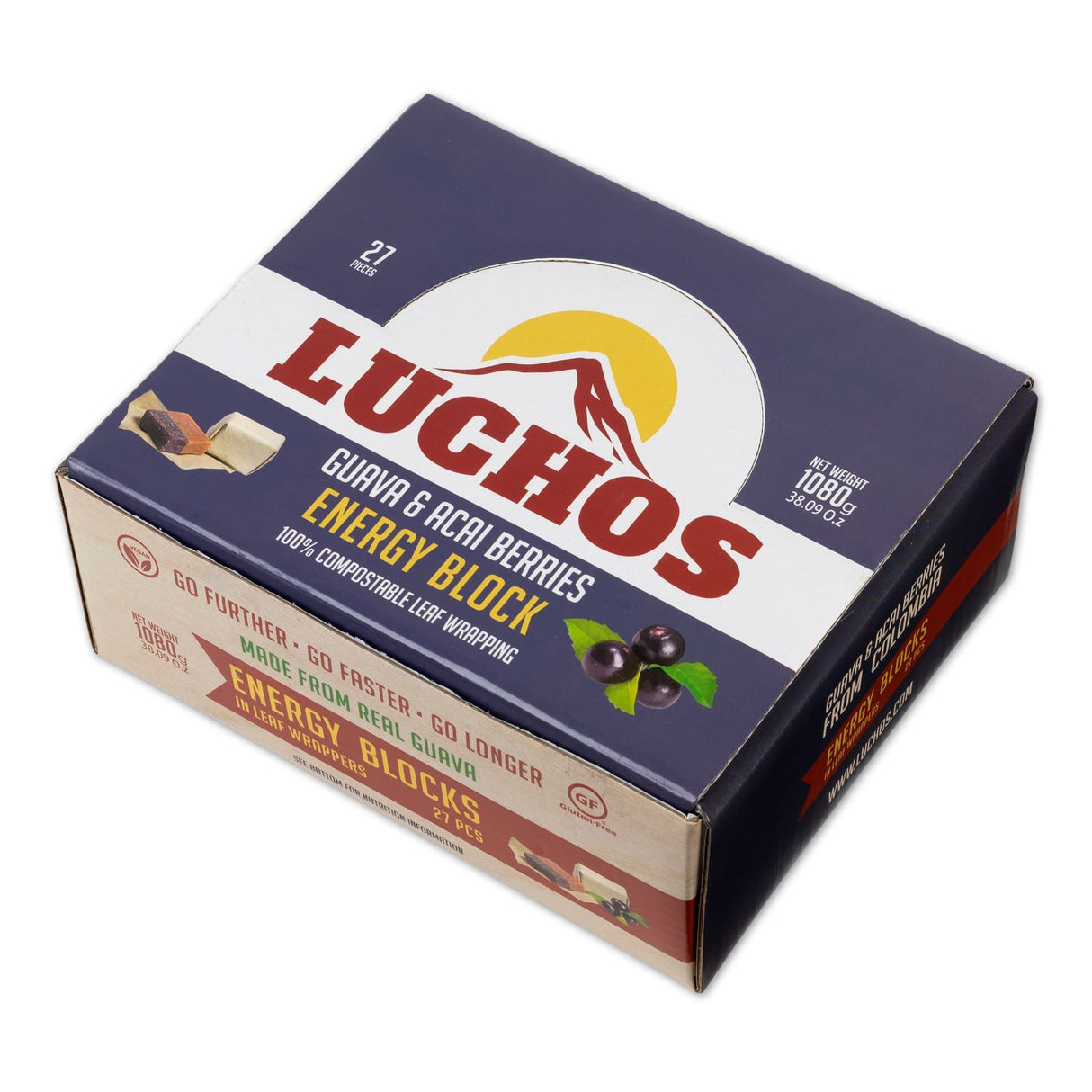 Luchos Energy Blocks 40g - All Flavours