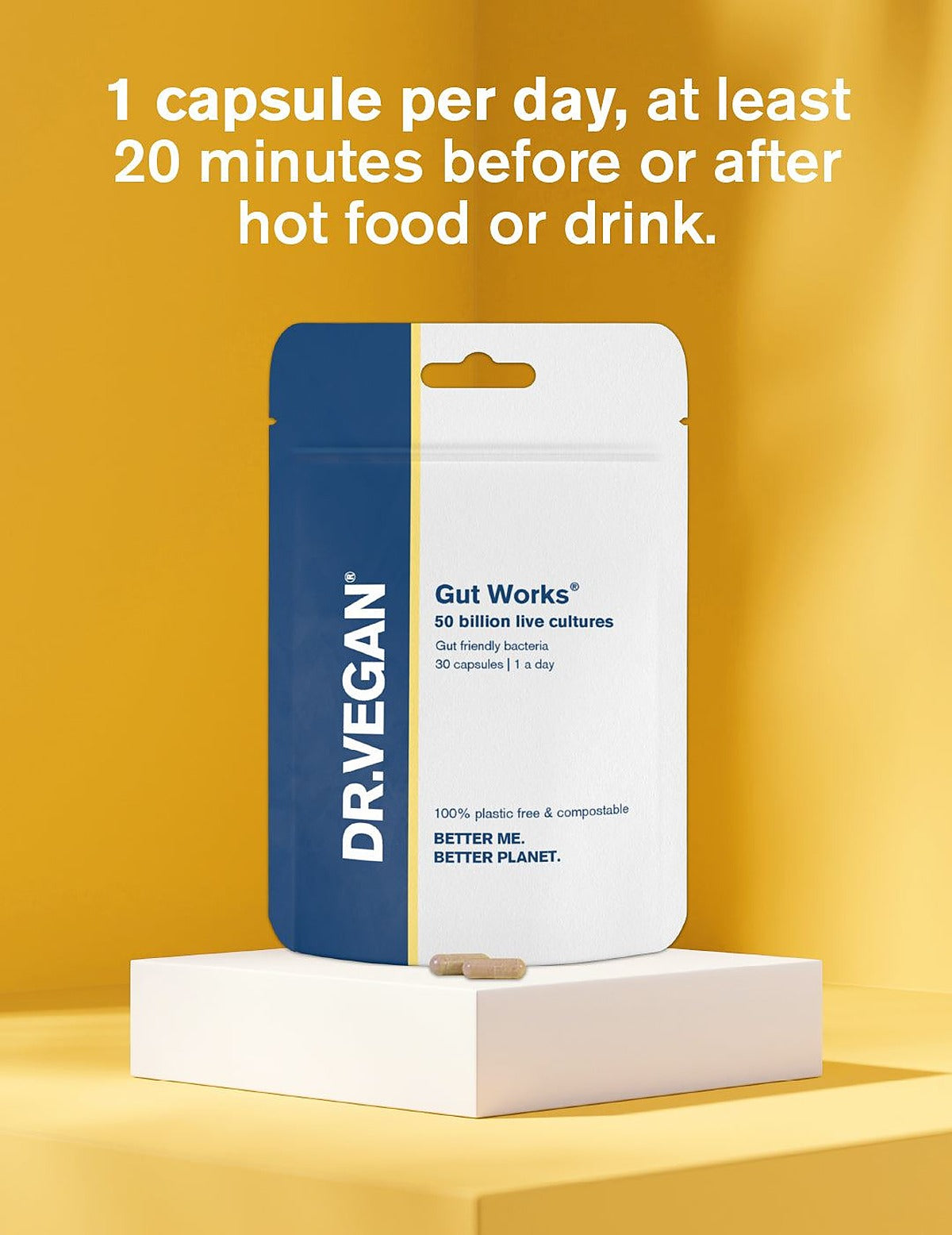 Dr. Vegan Gut Works - 30 Capsules - image 3