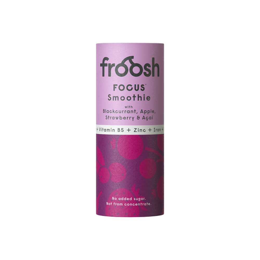 Froosh Smoothies Focus Blackcurrant Apple Strawberry & Acai 235ml