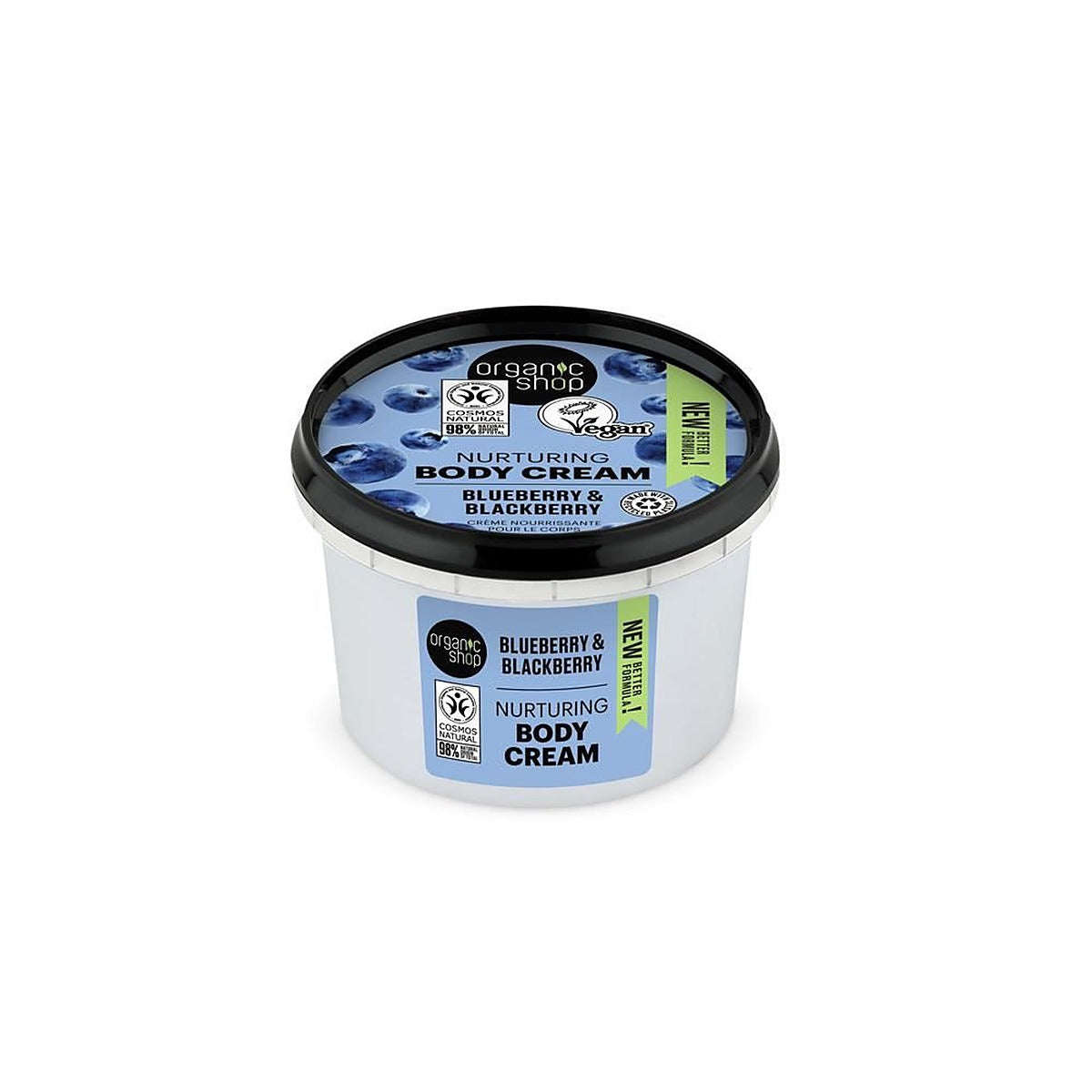 Organic Shop OS Nurturing Body Cream Blueberry & Blackberry 250ml