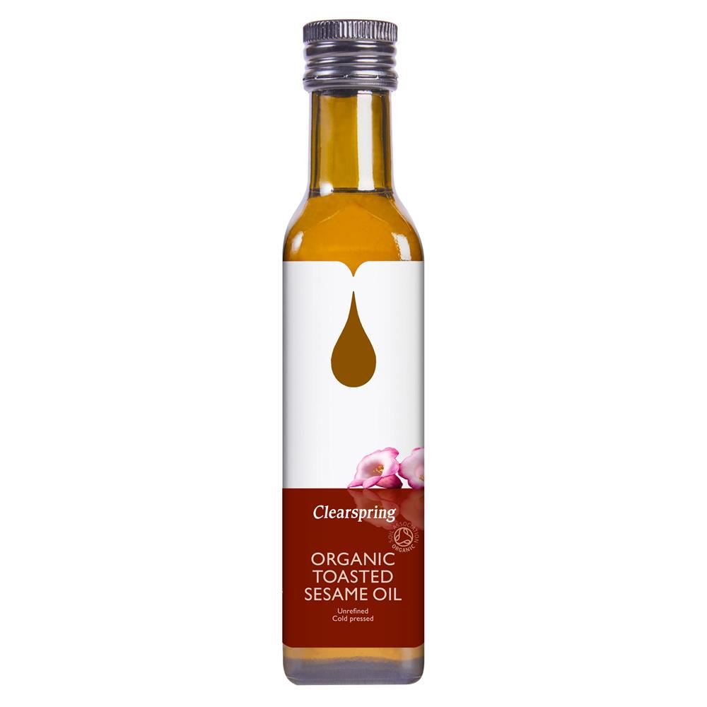 Clearspring Organic Toasted Sesame Oil 250ml