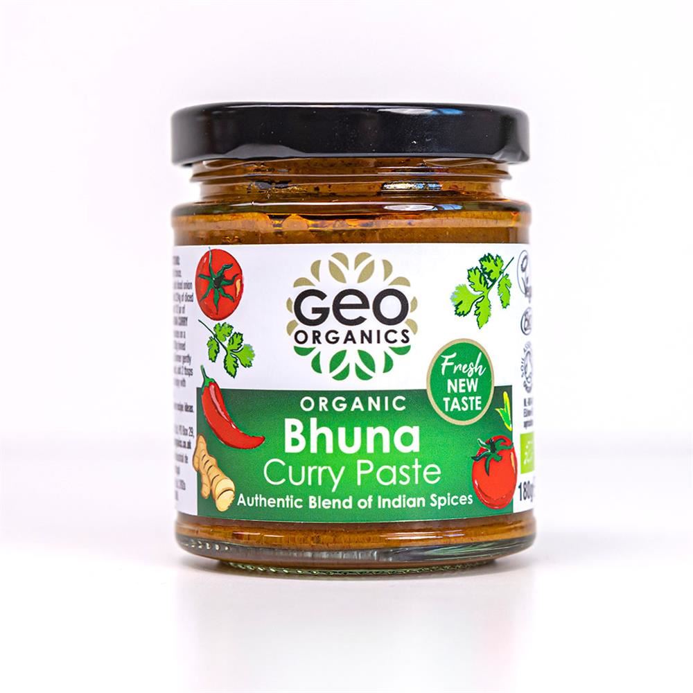 Georganics Pastes - Org Bhuna Curry Paste 180g