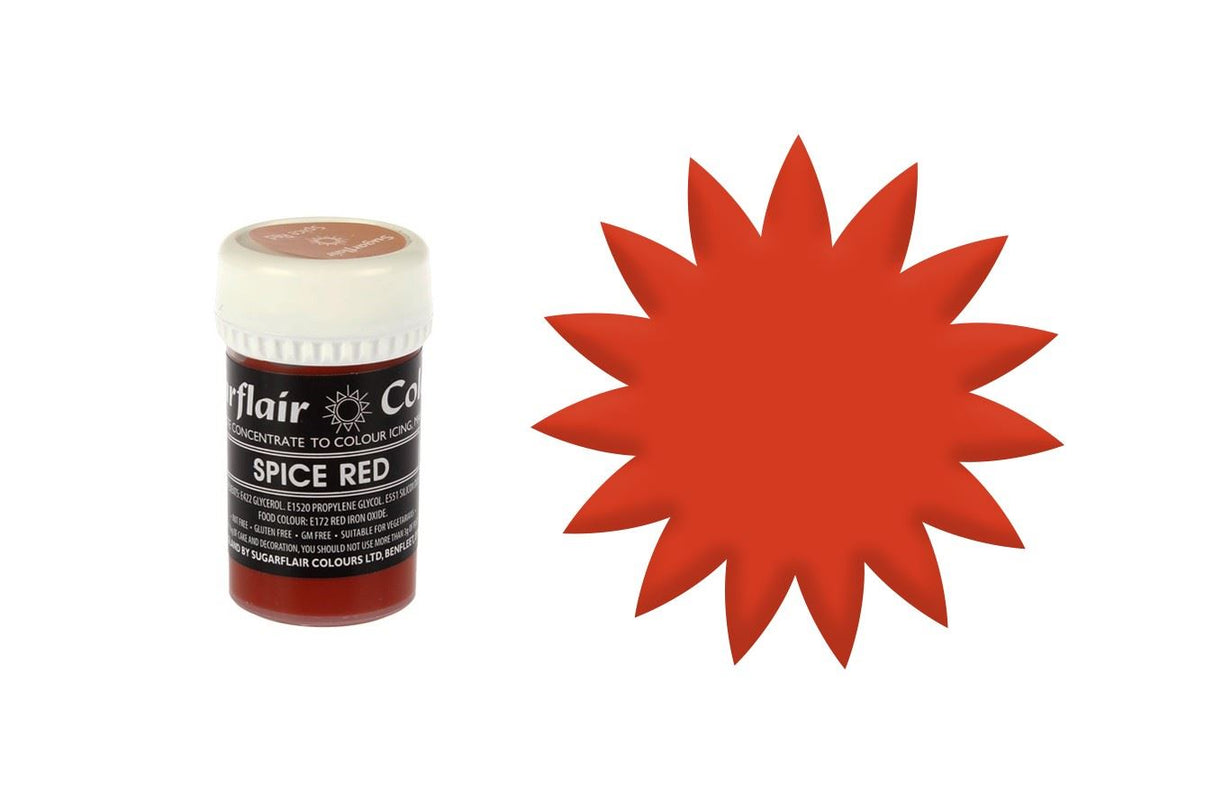 Sugarflair Concentrated PASTEL Food Colouring Paste Gel 50+ Colours 25g