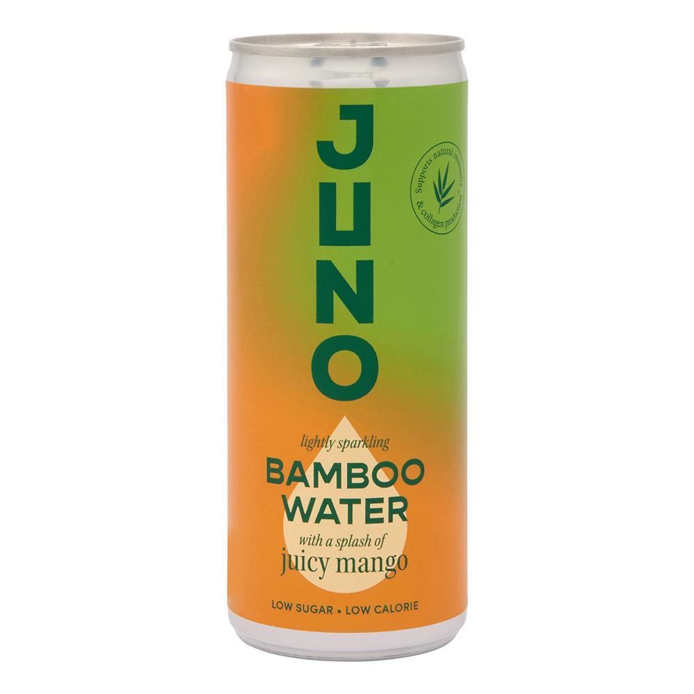 Juno Bamboo Water Juicy Mango Juno Bamboo Water 250ml - 6 Pack