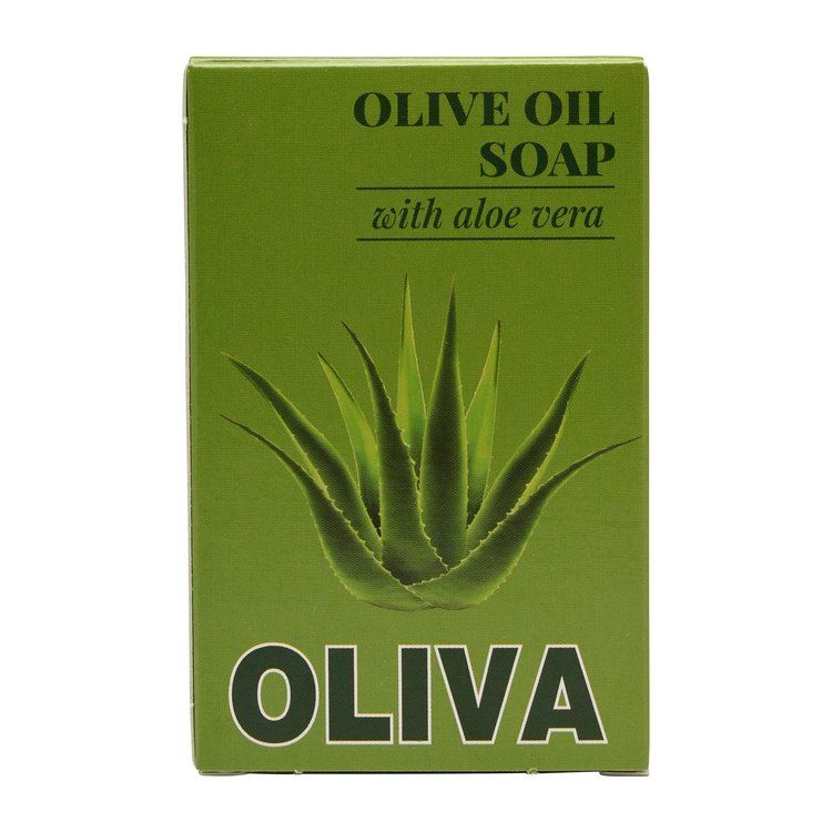 Oliva Pure Olive Oil Soap With Aloe Vera - 100g