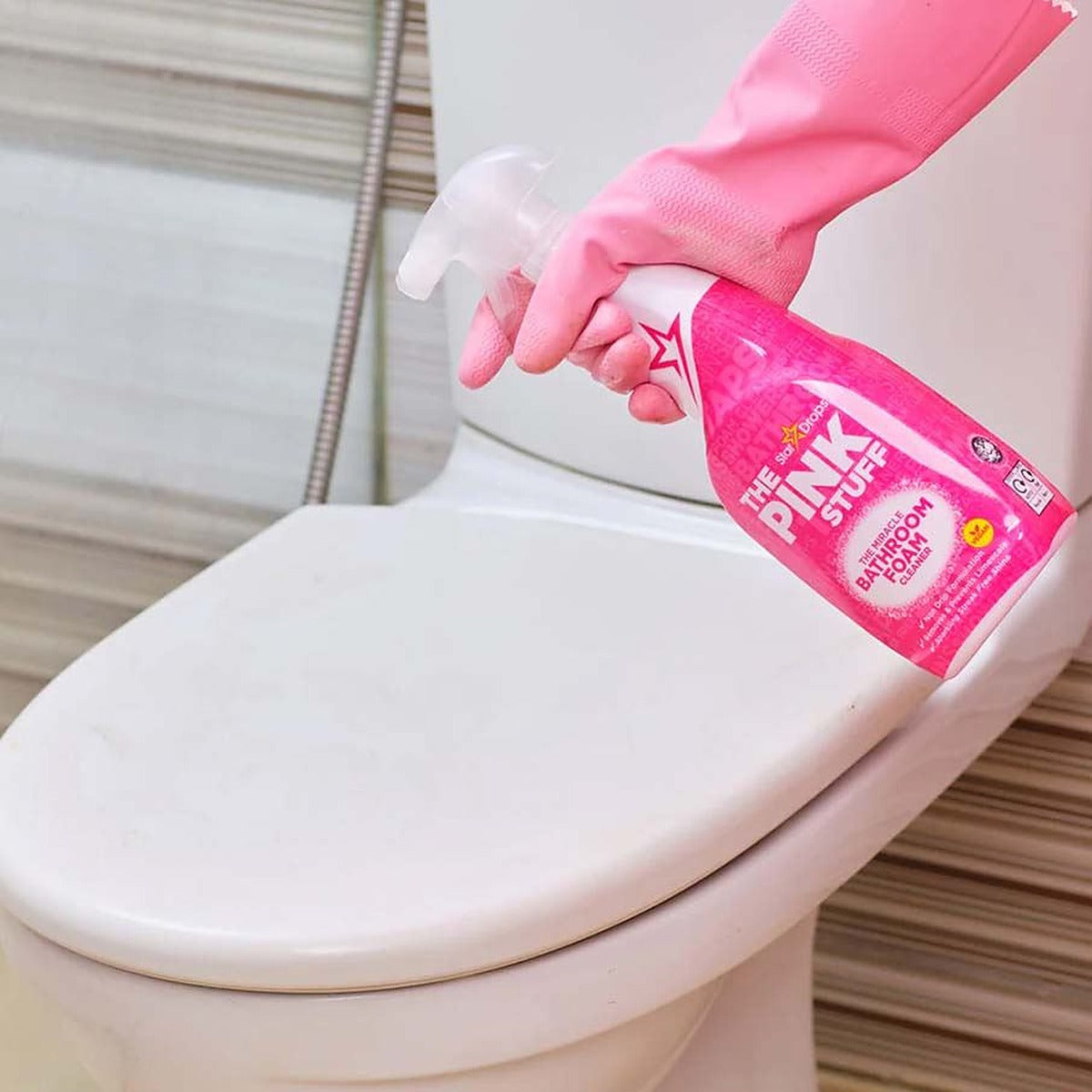 The Pink Stuff Miracle Bathroom Foam Cleaner 850ml - image 5