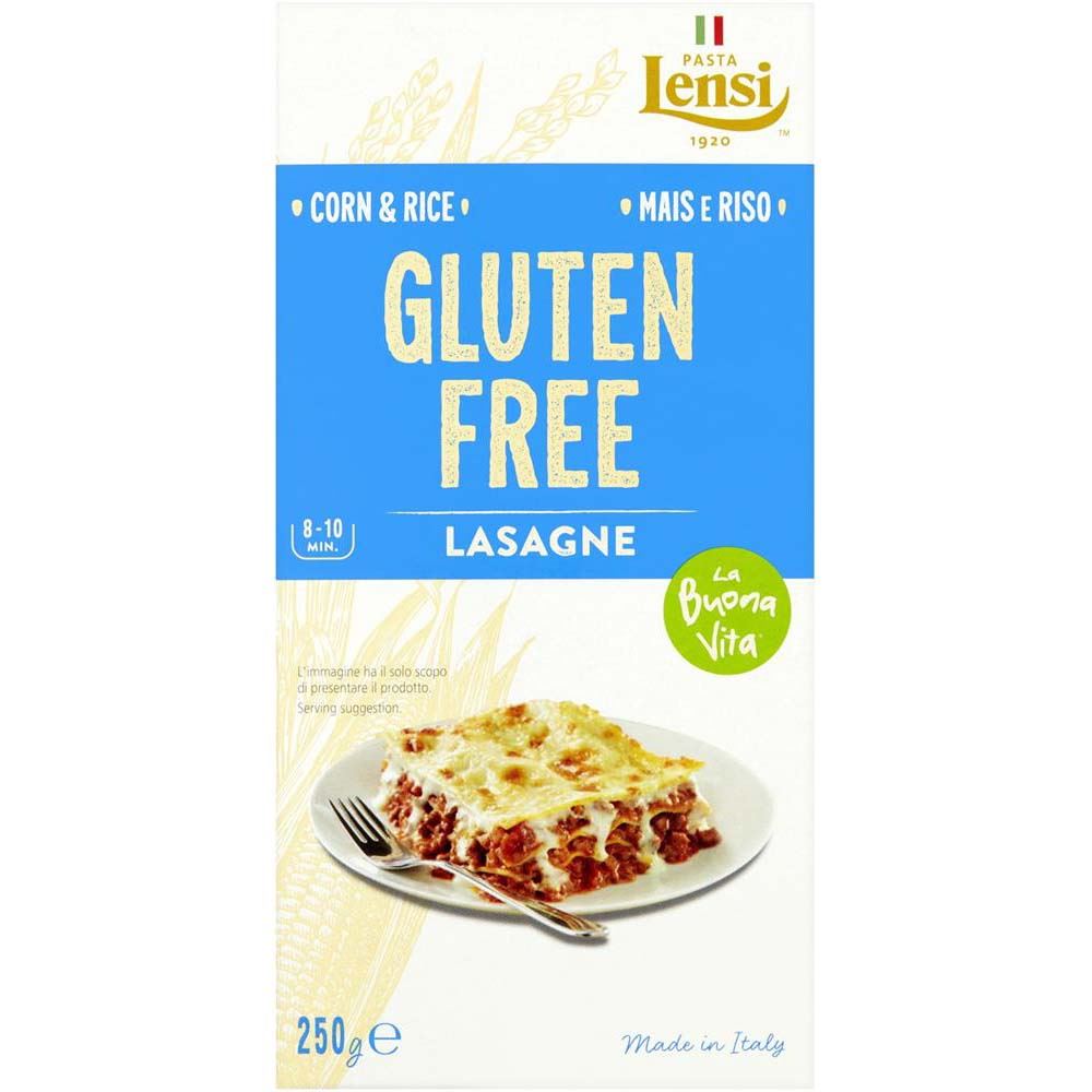 Pasta Lensi La Buona Vita Gluten Free Corn & Rice Lasagne 250g