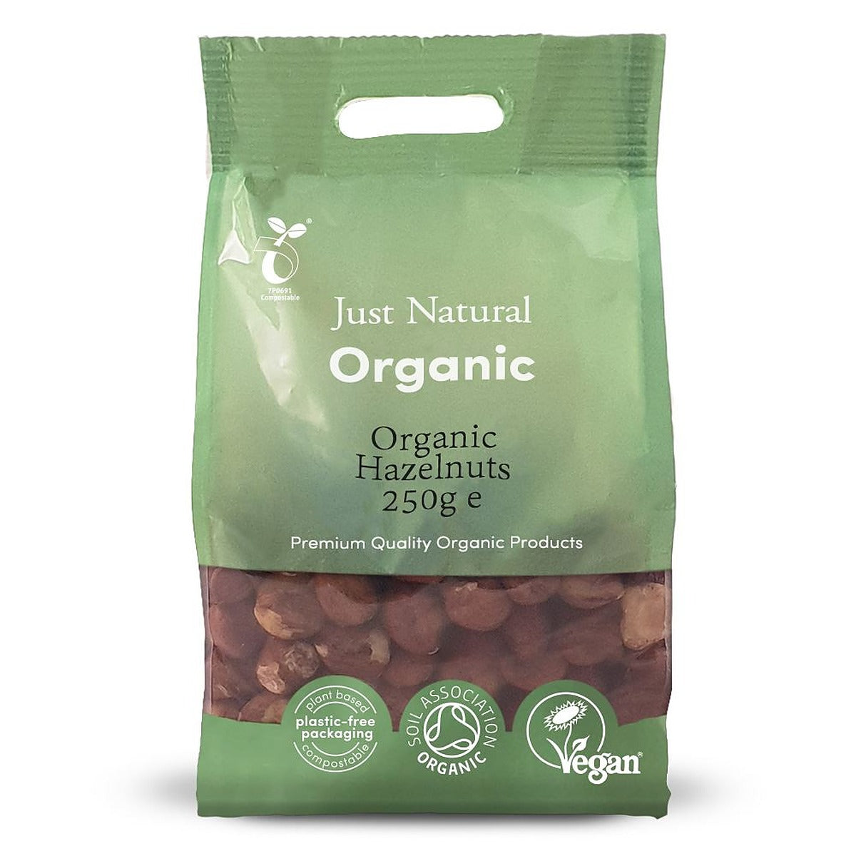 Just Natural Organic Organic Hazelnuts 250g
