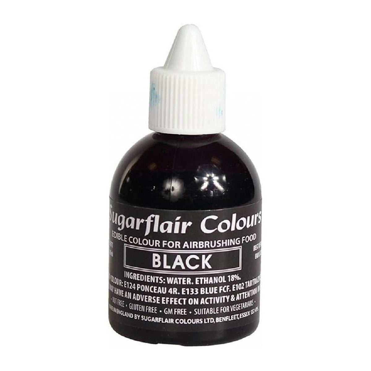 Sugarflair AIRBRUSH Edible Liquid Colours - 60ml All Shades - image 8