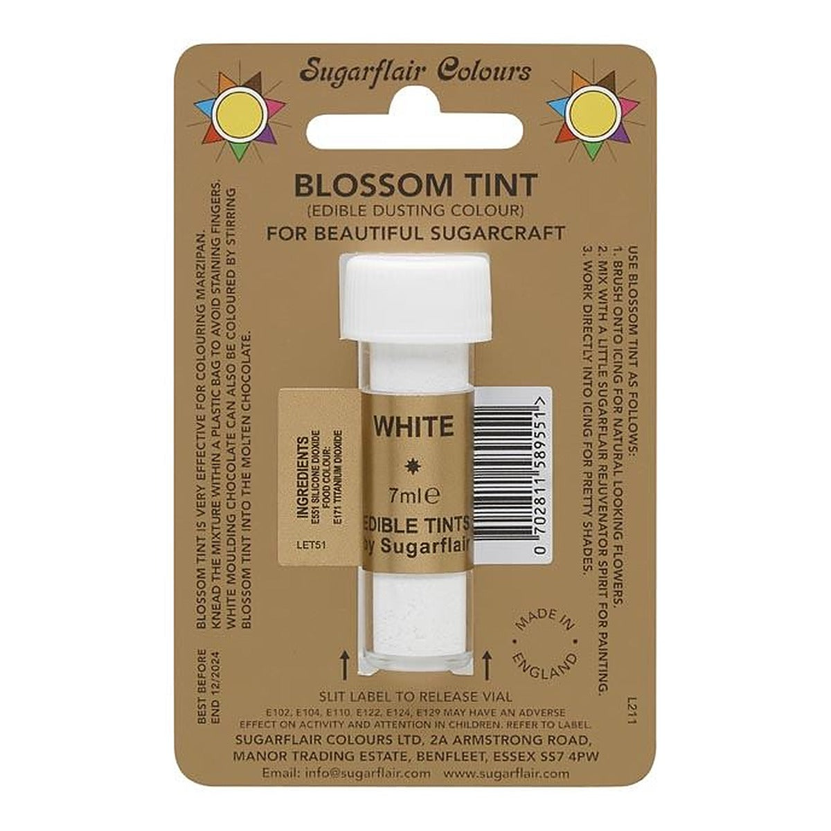 Sugarflair BLOSSOM TINT Edible Food Colour Powder - 7ml - image 30