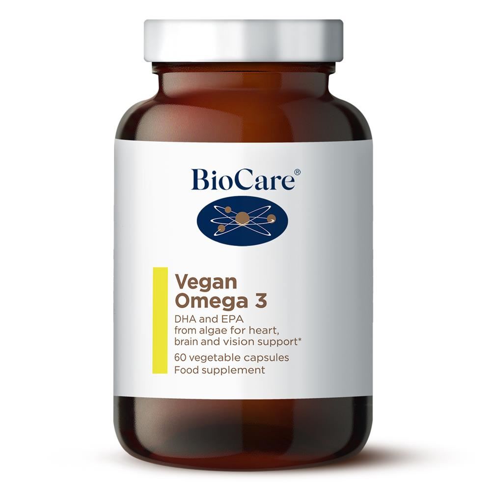 Biocare Vegan Omega -3 60 capsules